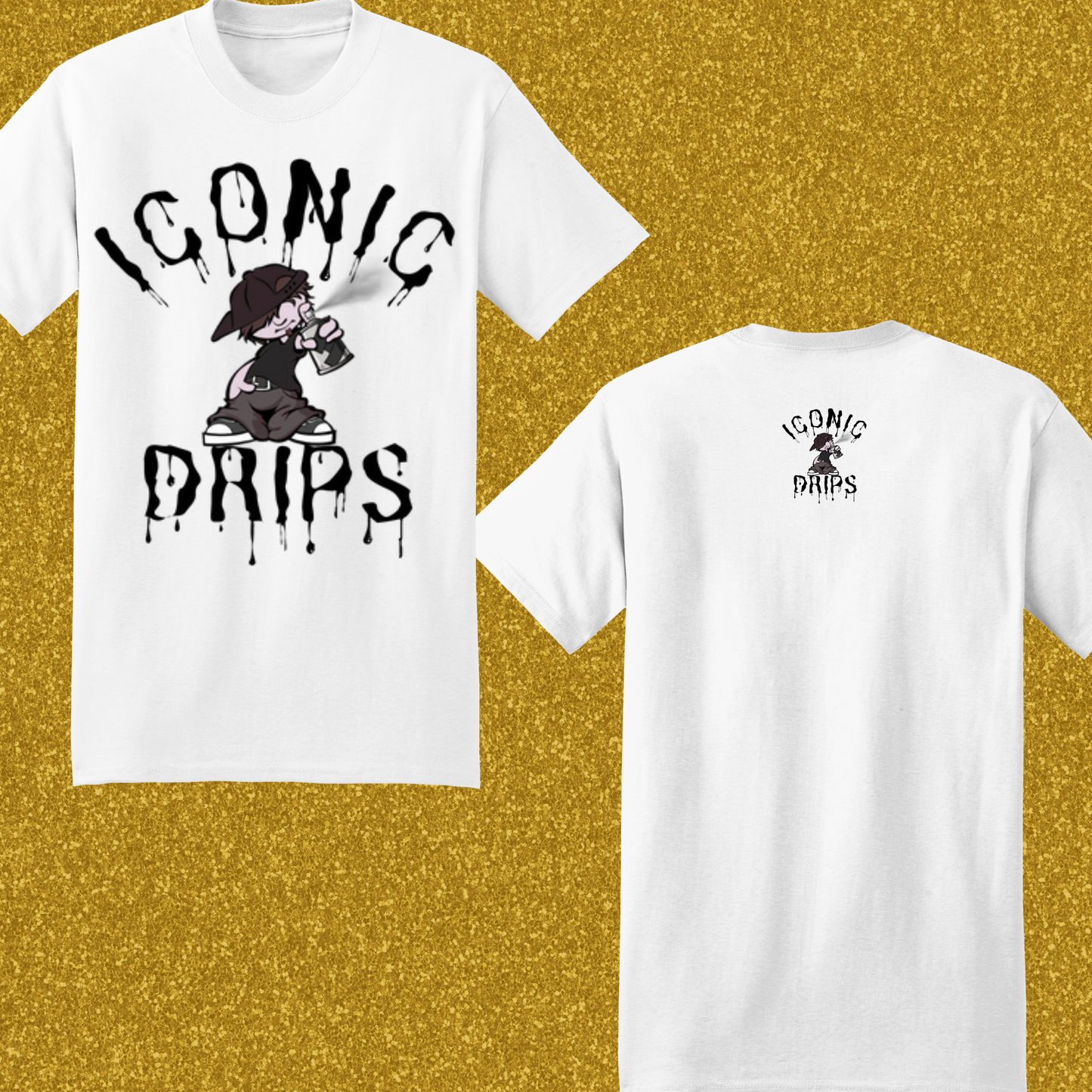 Men's Iconic Drip T Shirt