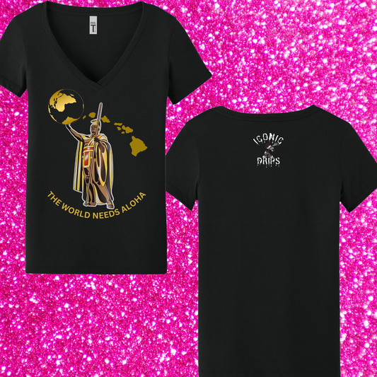 Women's King V Neck